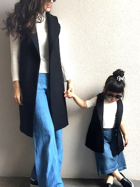 y.u.n.o.nさん（レディース・163cm）の春コーディネート