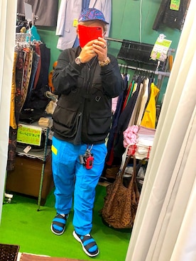 「NIKE SB（ナイキエスビー）のアイテム（キャップ）」を使った、( ^ω^ )Hiko743さん（メンズ・172cm）の春コーディネート