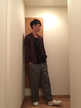 Yasuhide Dobashiさん(メンズ・177cm)の秋コーディネート