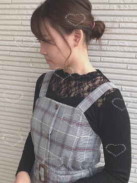 ジャンパースカート グレー系 を使った 量産型ヲタク の人気ファッションコーディネート Wear