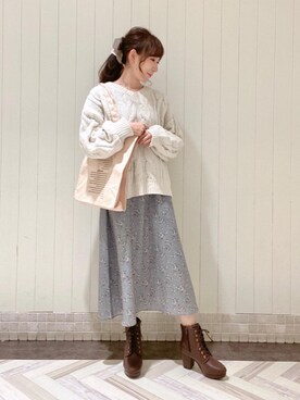 あーちゃん。さん（レディース・156cm）の秋コーディネート