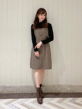 あーちゃん。さん（レディース・156cm）の冬コーディネート