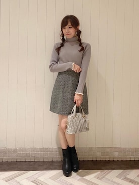 あーちゃん。さん（レディース・156cm）の冬コーディネート