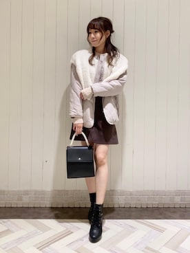 あーちゃん。さん（レディース・156cm）の冬コーディネート