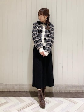 あーちゃん。さん(レディース・156cm)の冬コーディネート