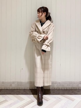 あーちゃん。さん（レディース・156cm）の冬コーディネート