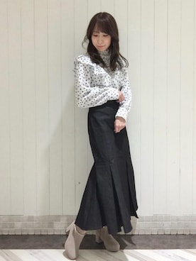 あーちゃん。さん（レディース・156cm）の冬コーディネート