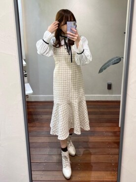 あーちゃん。さん（レディース・156cm）の冬コーディネート