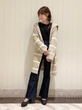 「休日こーで」｜あーちゃん。さん（レディース・156cm）の冬コーディネート