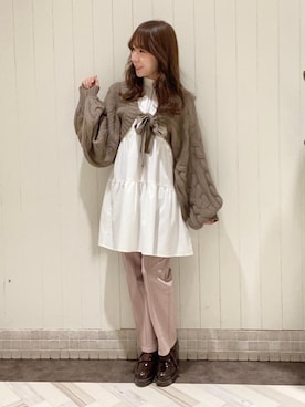 あーちゃん。さん（レディース・156cm）の冬コーディネート