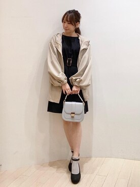 「でにむ」｜「アイテム（パンプス）」を使った、あーちゃん。さん（レディース・156cm）の春コーディネート