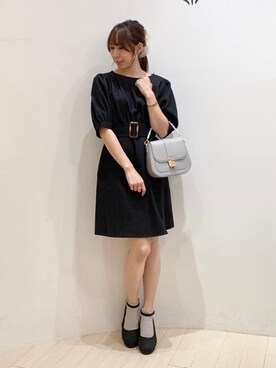 「でにむ」｜「アイテム（パンプス）」を使った、あーちゃん。さん（レディース・156cm）の春コーディネート