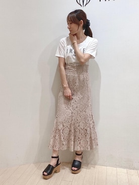 あーちゃん。さん(レディース・156cm)の春コーディネート