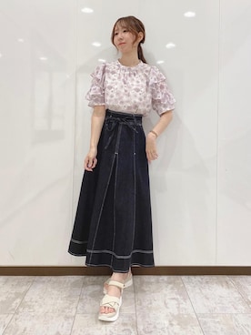 「プライスダウン」｜あーちゃん。さん（レディース・156cm）の夏コーディネート
