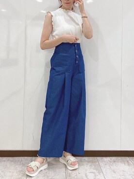 あーちゃん。さん(レディース・156cm)の夏コーディネート