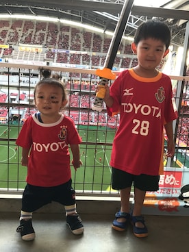「きょうだいコーデ」｜「アイテム（サンダル）」を使った、Ｙ♡Ｕ   さん（キッズ・90cm）の夏コーディネート