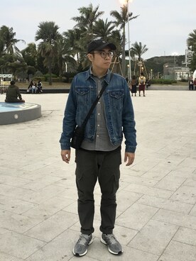 「LOFT（-）のアイテム」を使った、🐟さん（メンズ・173cm）の冬コーディネート