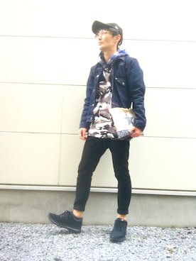 かわさまさん（メンズ・167cm）の春コーディネート