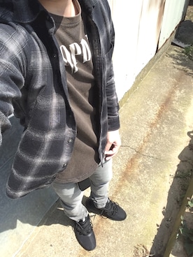 「DROP DEAD（ドロップデッド）のアイテム」を使った、あくつ。さん（メンズ・165cm）の夏コーディネート