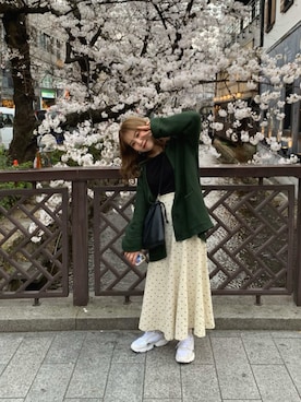 hacoさん（レディース・154cm）の春コーディネート