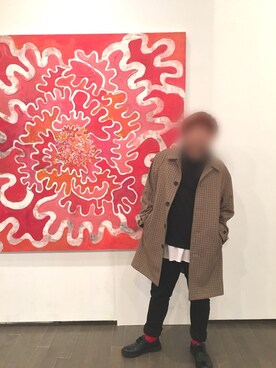 「秋のブラウンスタイル」｜「アイテム（ダウンジャケット/コート）」を使った、コータさん（メンズ・163cm）の秋コーディネート