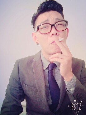 「H&M（エイチ・アンド・エム）のアイテム（スーツジャケット）」を使った、keen🇹🇭さん（メンズ・170cm）の夏コーディネート