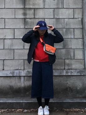 「A BATHING APE（アベイシングエイプ）のアイテム（ジャケット/アウター）」を使った、フィ太郎🇰🇷휘뚜루마뚜루さん（レディース・164cm）の春コーディネート