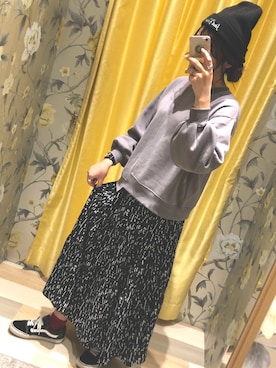 「オールドスクール」｜ほりこさん（レディース・165cm）の春コーディネート