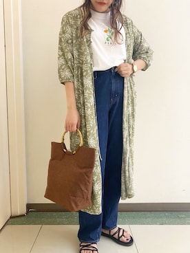 「teva」｜ほりこさん（レディース・165cm）の夏コーディネート