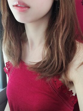 「red」｜「アイテム（その他トップス）」を使った、ppさん（レディース・160cm）の秋コーディネート