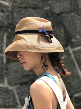 「CLANE（クラネ）のアイテム（サロペット/オーバーオール）」を使った、i_am_ah_mic  🇭🇰さん（レディース・168cm）の夏コーディネート