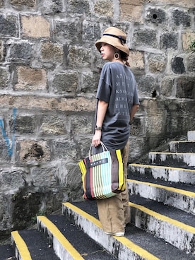 「MELROSE（メルローズ）のアイテム」を使った、i_am_ah_mic  🇭🇰さん（レディース・168cm）の夏コーディネート