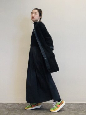 「3can4on（サンカンシオン）のアイテム（その他アウター）」を使った、i_am_ah_mic  🇭🇰さん（レディース・168cm）の冬コーディネート