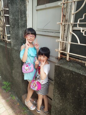 「mini（ミニ）のアイテム（ワンピース/ドレス）」を使った、Jenny吳Penny吳さん（キッズ・120cm）の冬コーディネート