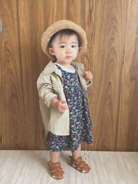rei♡さん(キッズ・80cm)の夏コーディネート
