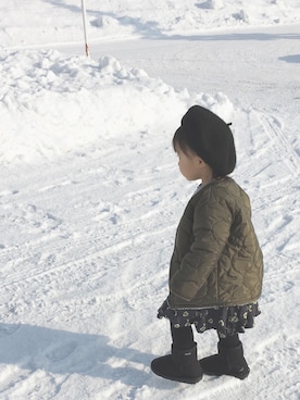 rei♡さん（キッズ・80cm）の冬コーディネート