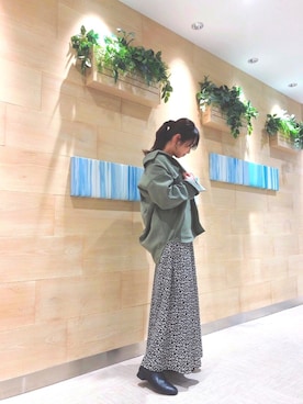 「SHIPS（シップス）のアイテム（ブーツ）」を使った、Masamiさん（レディース・165cm）の秋コーディネート