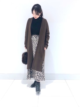「SHIPS（シップス）のアイテム（ブーツ）」を使った、Masamiさん（レディース・165cm）の秋コーディネート