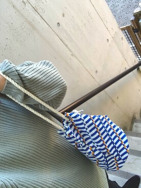 「PAPIER TIGRE（パピエティグレ）のアイテム」を使った、た∠REUNIONさん（レディース・165cm）の冬コーディネート