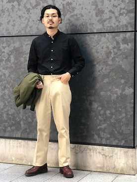 細川さん（メンズ・171cm）の夏コーディネート