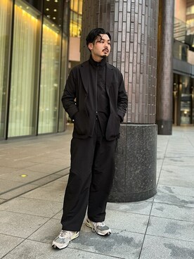 細川さん(メンズ・171cm)の冬コーディネート