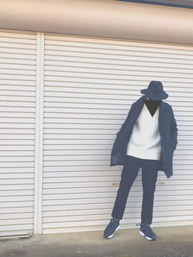 星野清光さん（メンズ・176cm）の冬コーディネート