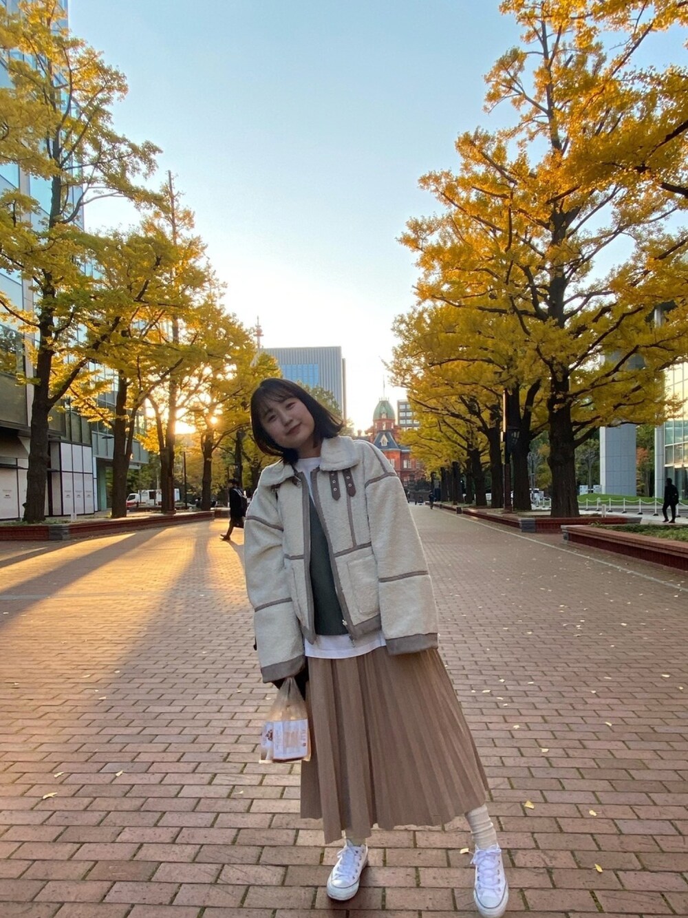 KBF（ケイビーエフ）の「リバーシブルフェイクムートンボンバー