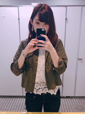 Stephanieさん（レディース・163cm）の秋コーディネート