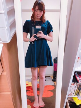 「lady」｜「アイテム（ワンピース/ドレス）」を使った、Stephanieさん（レディース・163cm）の秋コーディネート