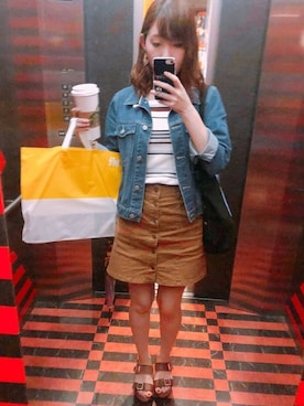 Stephanieさん（レディース・163cm）の秋コーディネート