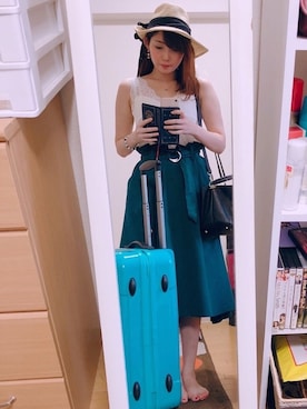 Stephanieさん（レディース・163cm）の秋コーディネート