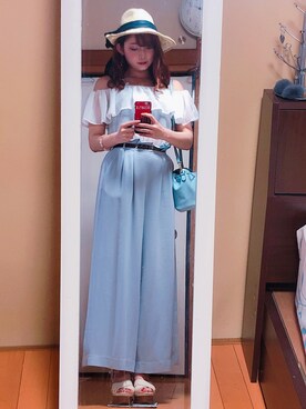 Stephanieさん（レディース・163cm）の春コーディネート