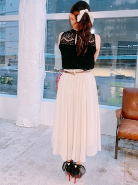 Stephanieさん（レディース・163cm）の春コーディネート