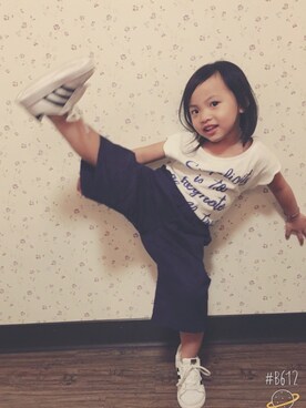 Abby  さん（キッズ・100cm）の秋コーディネート